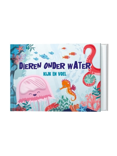 Kijk en voel boekje - Dieren onder water